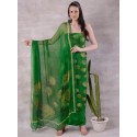 SUIT LENGTH GEORGETTE - GREEN